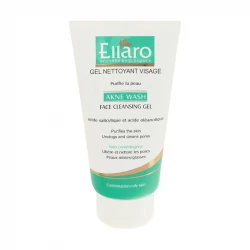 ژل شستشو صورت الارو مدل Akne Wash تحت لیسانس حجم 150 میلی لیتر