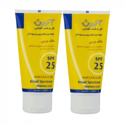 کرم ضد آفتاب آردن مدل 25 حجم 50 میلی لیتر مجموعه 2 عددی