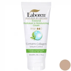 کرم مرطوب کننده رنگی لابورن مدل Oily Beige حجم 50 میلی لیتر