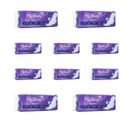نوار بهداشتی مای لیدی مدل Classic Thick مجموعه 10 عددی