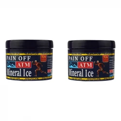ژل خنک کننده بدن مینرال بی ام اس مدل ICE حجم 200 میلی لیتر  مجموعه 2 عددی
