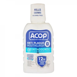 دهان شویه آکوپ مدل Anti Plaque حجم 300 میلی لیتر