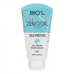 کرم ژل بیول مدل Silk Protein مناسب انواع پوست حجم 70 میلی لیتر