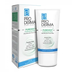 ماسک پاکسازی پوست صورت پرودرما مدل PUREVEST حجم 40 میلی لیتر