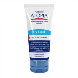 کرم مرطوب‌کننده صورت آردن آتوپیا مدل Dry Relief حجم 50 میلی‌لیتر