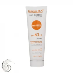 کرم ضد آفتاب بدون رنگ دکتر ژیلا SPF 63 مدل Maximum Protection مناسب انواع پوست وزن 50 گرم