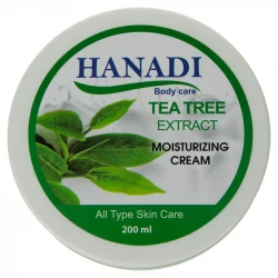 کرم مرطوب کننده هانادی مدل Tea Tree حجم 200 میلی لیتر