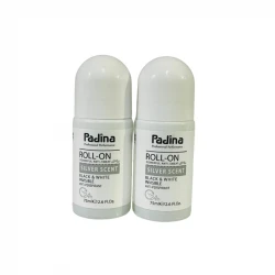 رول ضد تعریق پادینا مردانه مدل SILVER SCENT  حجم 75 میلی لیتر مجموعه 2 عددی