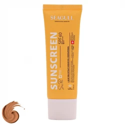 کرم ضد آفتاب رنگی سی گل SPF 60 مدل 908 ‌مناسب برای پوست چرب و مختلط حجم 50 میلی‌لیتر