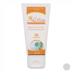 کرم ضدآفتاب مدیسان SPF30، حجم 50 میلی‌لیتر
