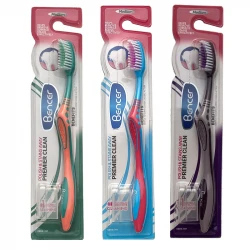 مسواک بنسر  مدل PREMIER CLEAN با برس متوسط بسته 3 عددی