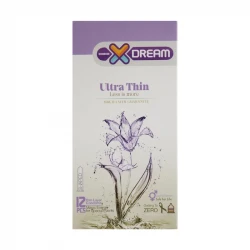 کاندوم ایکس دریم مدل Ultra Thin بسته 12 عددی