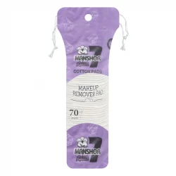 پد پاک کننده آرایش صورت هفت منشور مدل Double بسته 72 عددی