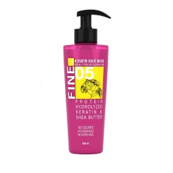 ماسک مو فاین لاین مدل کراتین  حجم 250 میلی لیتر