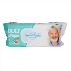 دستمال مرطوب دلفین مدل Adu01 بسته 90 عددی