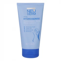 لوسیون بدن نئودرم مدل Hyaluronic Acid مناسب انواع پوست حجم 150میلی لیتر