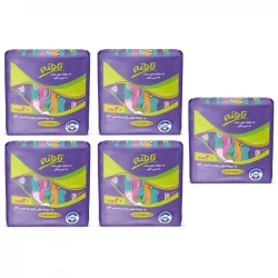 پد بهداشتی تافته مدل Ultra Thin مجموعه 5 عددی