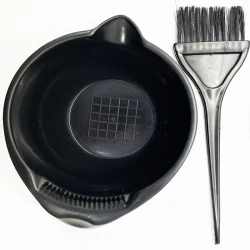 کاسه رنگ مو مدل N10 به همراه قلم رنگ مو مدل N3