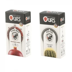 کاندوم تاخیری اورز مدل خاردار و ساده دو بسته 12 عددی