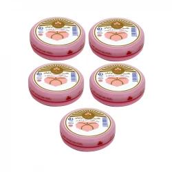 کرم دست و صورت دلبان مدل موم زنبور عسل حجم 90 میلی لیتر بسته 5 عددی