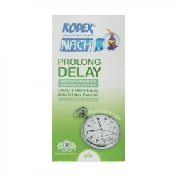 کاندوم کدکس مدل Prolong Delay بسته 12 عددی