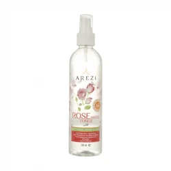 تونر صورت عارضی مدل rosewater حجم 250 میلی لیتر 
