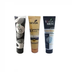 ماسک صورت سودا مدل gold and black and milk حجم 100 میلی لیتر مجموعه 3 عددی