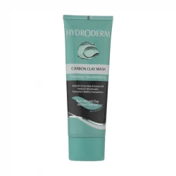 ماسک صورت هیدرودرم مدل Carbon clay مناسب پوست های چرب وزن 100 گرم