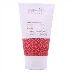 ژل شستوشوی صورت سروینا مخصوص پوستهای خشک و معمولی مدل Normal and Dry skin حجم 150میلیلیتر