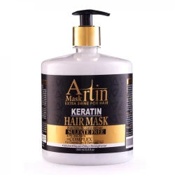 ماسک مو آرتین مدل کراتین و روغن آرگان حجم 1000 میلی لیتر