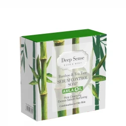 صابون شستشو دیپ سنس مدل بامبو مناسب پوست چرب و مختلط وزن 75 گرم