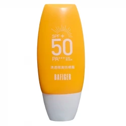 کرم ضد آفتاب بدون رنگ دست و صورت بافیگر SPF50 مدل SUN BLOCK محافظ UVA،UVB و P+++ ‌مناسب انواع پوست‌ حجم 30 میلی‌لیتر