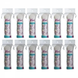 پد پاک کننده آرایش یونی لد مدل Ultra Soft دوازده بسته 80 عددی