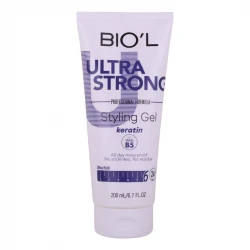 ژل حالت دهنده مو بیول مدل ULTRA STRONG حجم 200 میلی لیتر
