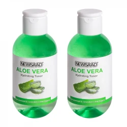 تونر صورت آلوئه ورا نیوساد مدل Aloe مناسب برای پوست حساس ونرمال حجم 150میلی لیتر بسته 2 عددی