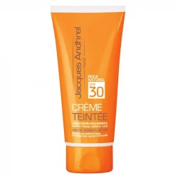 کرم ضد آفتاب رنگی ژاک آندرل پاریس SPF 30 مدل TINTED مناسب پوست های خشک و معمولی حجم 50 میلی لیتر