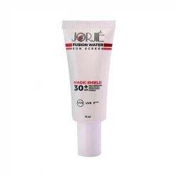 فلوئید ضد آفتاب بدون رنگ ژرژیه SPF30+ محافظ UVA ،UVB و PA+++، ضد جوش، ضد چروک و ضد پیری، مناسب انواع پوست‌ حجم 30 میلی‌لیتر