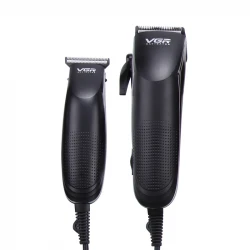 ماشین اصلاح موی سر و صورت وی جی آر مدل V-023 مجموعه 2 عددی
