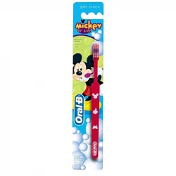 مسواک کودک اورال-بی طرح Mickey با برس نرم