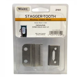 تیغ یدک ماشین اصلاح وال مدل STAGGER-TOOTH-2161 بسته 2 عددی