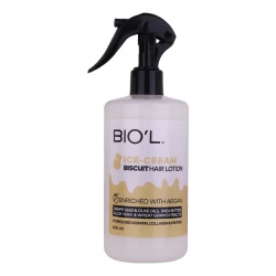 ماسک مو تقویت‌کننده و مرطوب‌کننده مو بیول مدل Ice Cream Biscuit مناسب موهای رنگ شده و آسیب‌دیده حجم 400 میلی‌لیتر