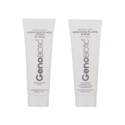 کرم لایه بردار پوست ژنوبایوتیک مدل Kerato-Gen حجم 50 میلی لیتر به همراه کرم کنترل کننده پوست مرغی مدل Kerato-Gen-1