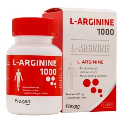 خرید قرص ال آرژینین 1000 میلی گرم فیشر فلکسان بسته 30 عددی
