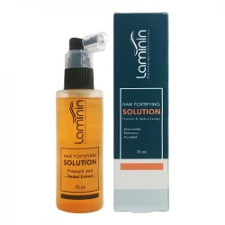 محلول تقویت مو گیاهی لامینین مدل Herbal Extract مناسب برای انواع مو حجم 75 میلی لیتر