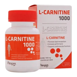 خرید قرص ال کارنیتین 1000 میلی گرم فیشر فلکسان بسته 30 عددی