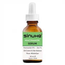 سرم ضد جوش سینوهه مدل نیاسینامید مناسب برای انواع پوست حجم 30 میلی لیتر