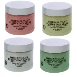 ماسک صورت و بدن رزمن مدل خاک رس حجم 230 میلی لیتر مجموعه 4 عددی