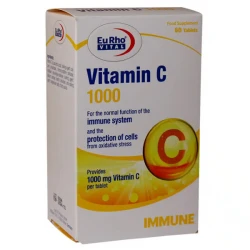 خرید قرص ویتامین ث 1000 یوروویتال بسته 60 عددی