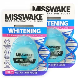 نخ دندان میسویک مدل whitening بسته 2 عددی