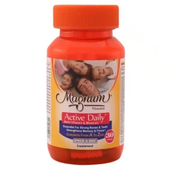 خرید قرص اکتیو دیلی مگنوم ویتامینز 30 عددی